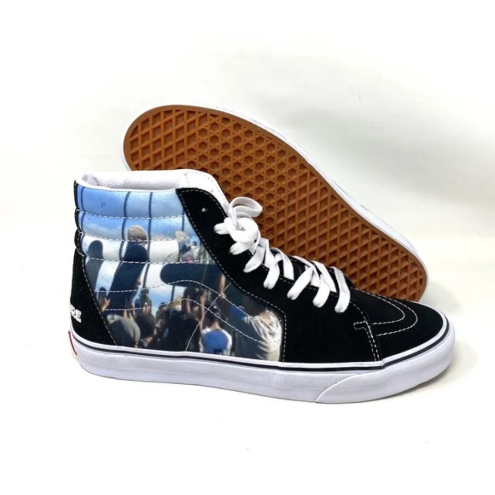 💖MEGA SALE💖VANS SK8-HI MOCA Frances Black Women Suede Canvas VN0A5KRHA55